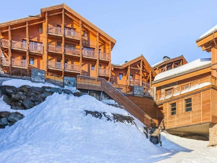 Chalet pour 4 personnes, avec balcon et sauna, animaux acceptés à Val Thorens