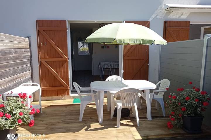 Appartement de vacances pour 4 personnes, avec jardin