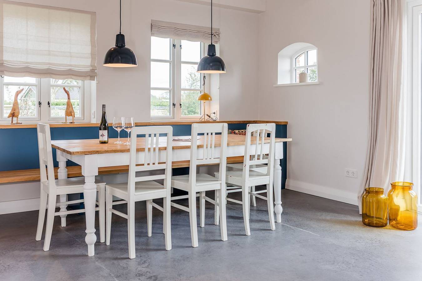 Ganze Wohnung, Moderner Ferienhausteil mit Sauna, Garten und außergewöhnlichem Landschaftsblick in Alkersum, Föhr