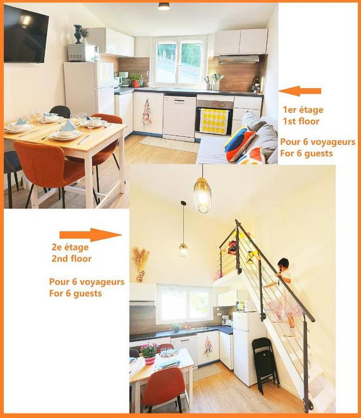 Appartement de vacances pour 12 personnes