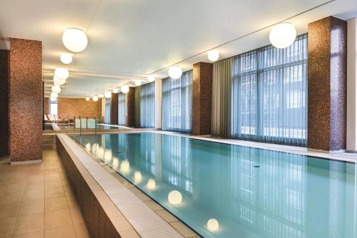 Appart’hôtel pour 3 personnes, avec Balcon et Terrasse ainsi que Jardin et Piscine à Copenhague