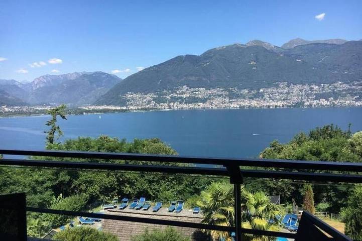 Ferienwohnung für 2 Personen, mit Pool und Garten in Piazzogna