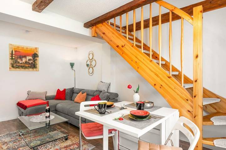 Ferienhaus für 4 Personen, mit Garten und Balkon - 1