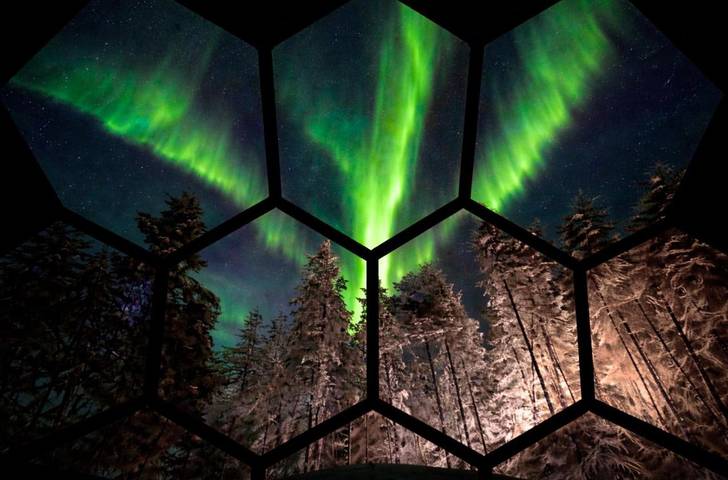 Chalet für 4 Personen, mit Sauna und Whirlpool sowie Garten, kinderfreundlich in Lappland (Schweden)