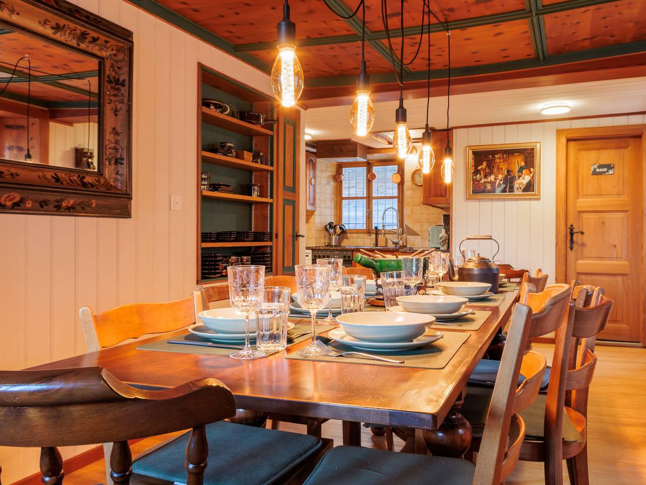 Ganze Wohnung, Les Agettes 1865 in Les Agettes, Walliser Alpen