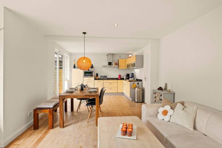 Ferienhaus für 7 Personen, mit Terrasse und Garten sowie Ausblick