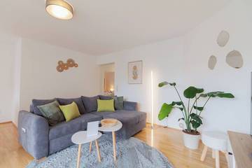 Ferienwohnung für 5 Personen, mit Balkon in Bad Buchau