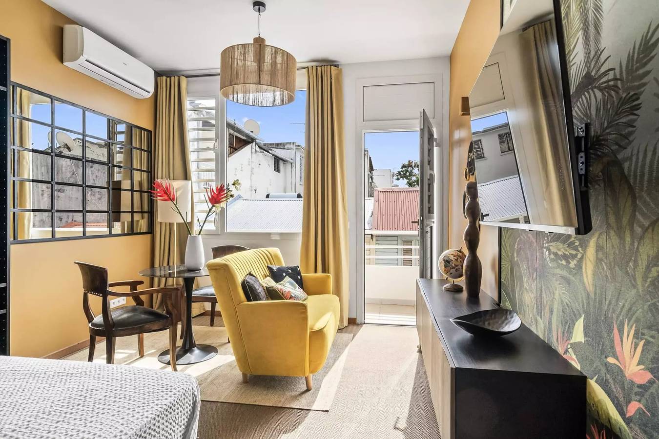 Estudio entero, El Jardín Tropical Botanik in Martinica