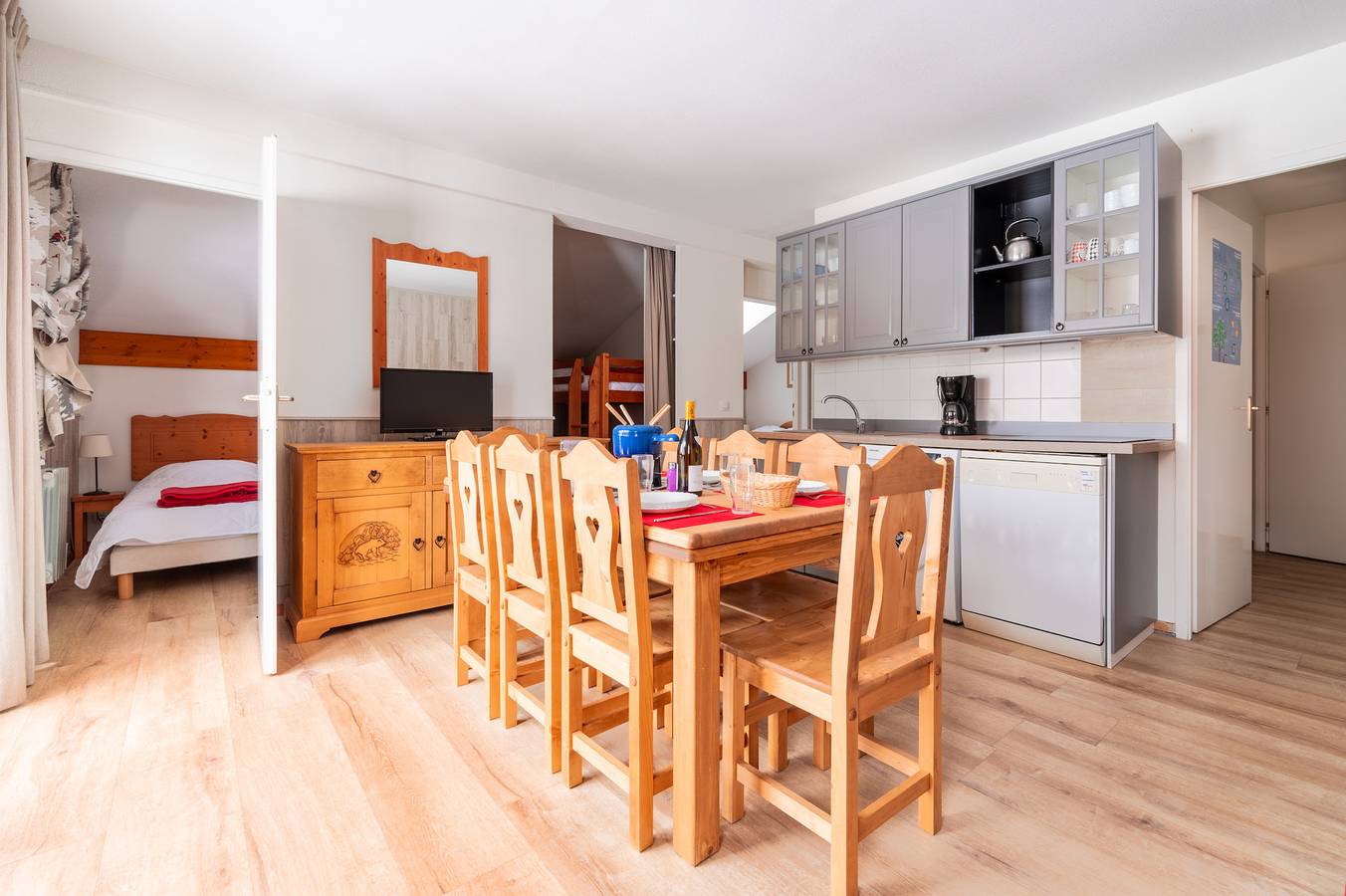 Geheel appartement, Balcons G 045 - Parc Nat. Vanoise appart. 8 pers. in Termignon, Saint-Jean-de-Maurienne regio