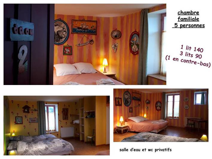 Chambre d’hôte pour 5 personnes, avec jardin en Cotes-d'Armor - 2