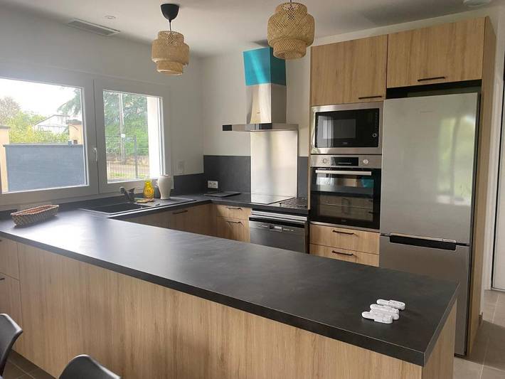 Location de vacances pour 8 personnes, avec vue et jardin à Quissac - 3