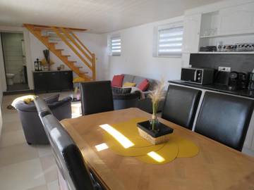 Gîte pour 6 personnes, avec terrasse, animaux acceptés dans Ostheim