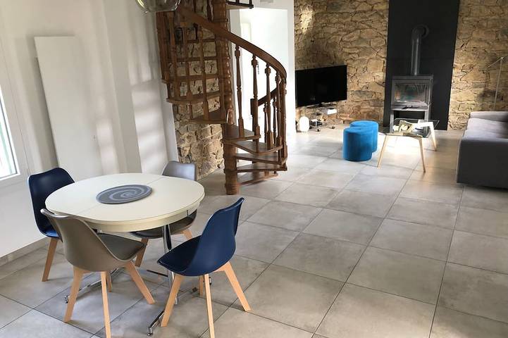Maison de vacances pour 4 personnes, avec jardin et balcon