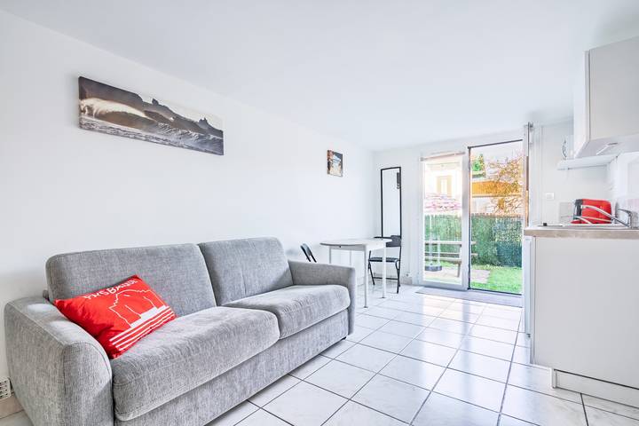 Location de vacances pour 2 personnes, avec Terrasse et Jardin à Anglet