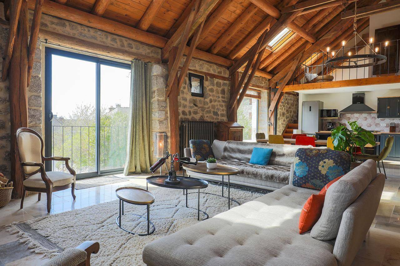 Casa de huéspedes para 10 personas con jardín in Saint-Gal, Región de Mende