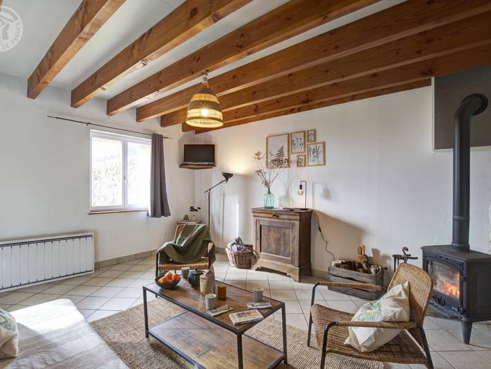 Bequemes Ferienhaus im Herzen der Loire mit umzäuntem Garten in Sevelinges, Roanne und Umgebung