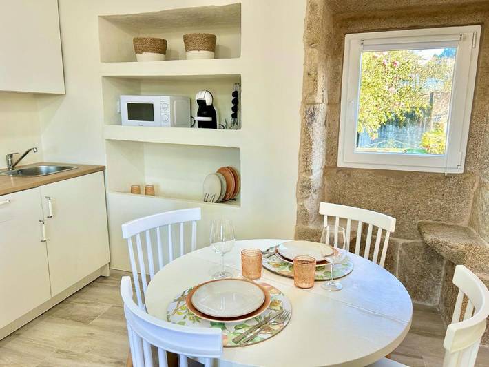 Location de vacances pour 4 personnes, avec vue et jardin à Marín - 2