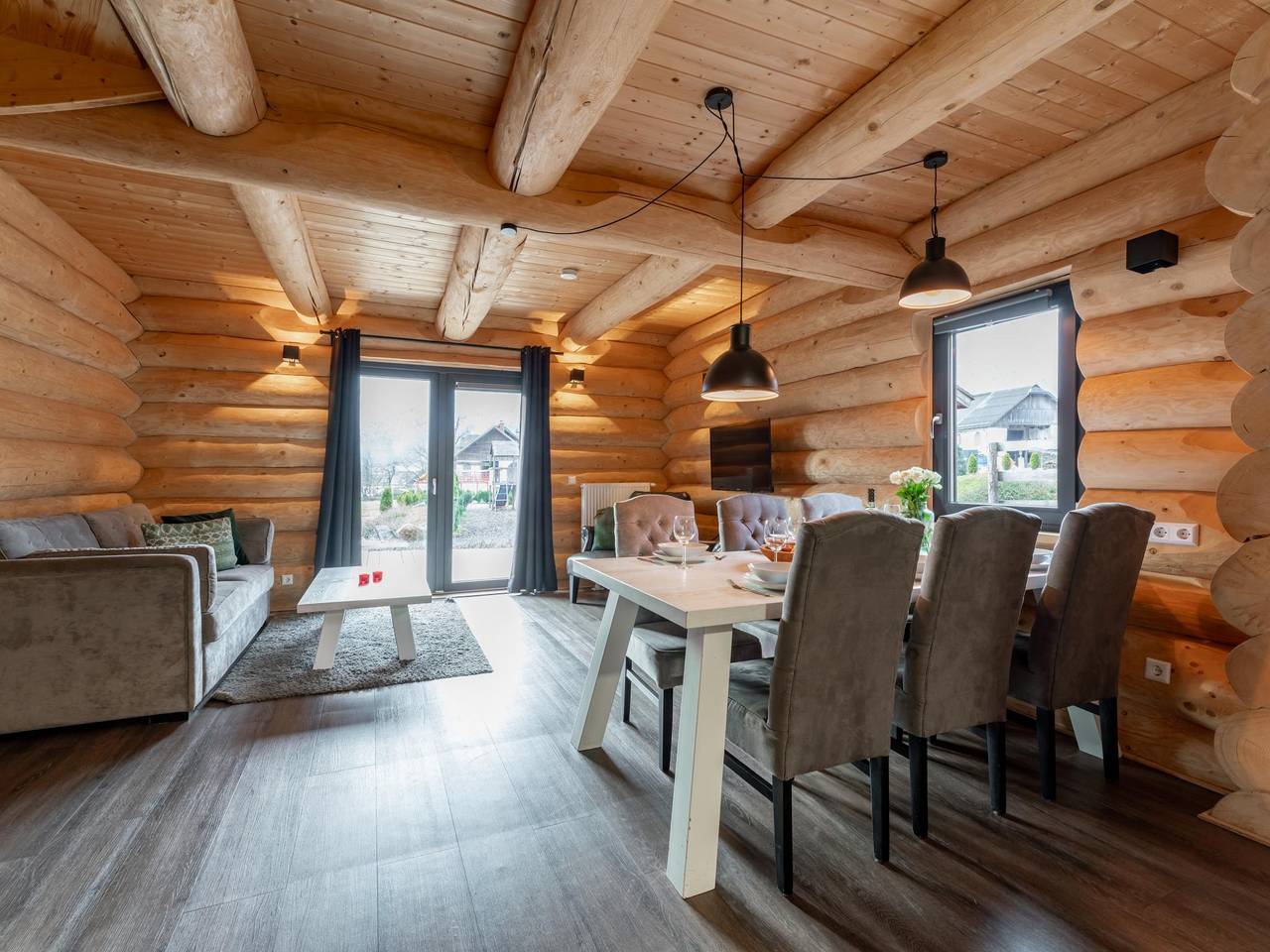 Authentisches Blockhaus nahe Top-Skigebiet
 in Hermagor-Pressegger See, Bezirk Hermagor