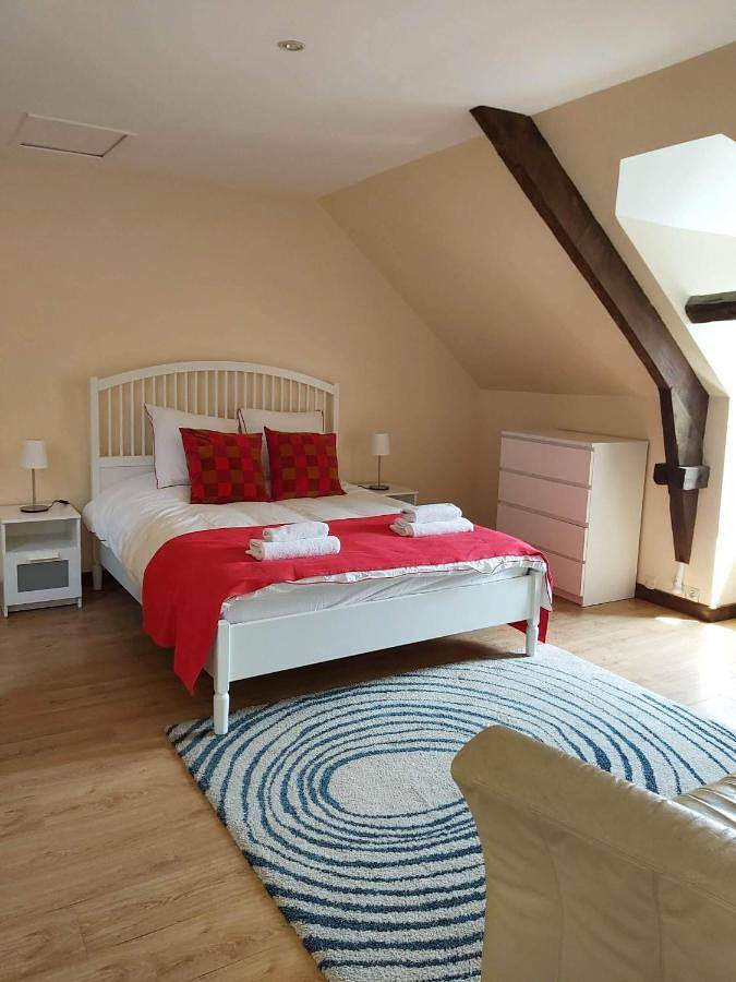 Location de vacances pour 10 personnes, avec piscine et jardin, adapté aux familles à Les Champs-Géraux - 3