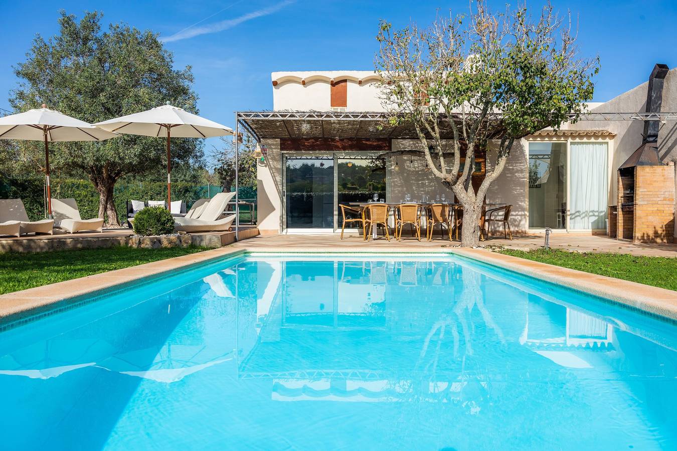 Casa de vacaciones "Es Collet" con piscina privada, terrazas privadas y Wi-Fi in Manacor, Mallorca Este