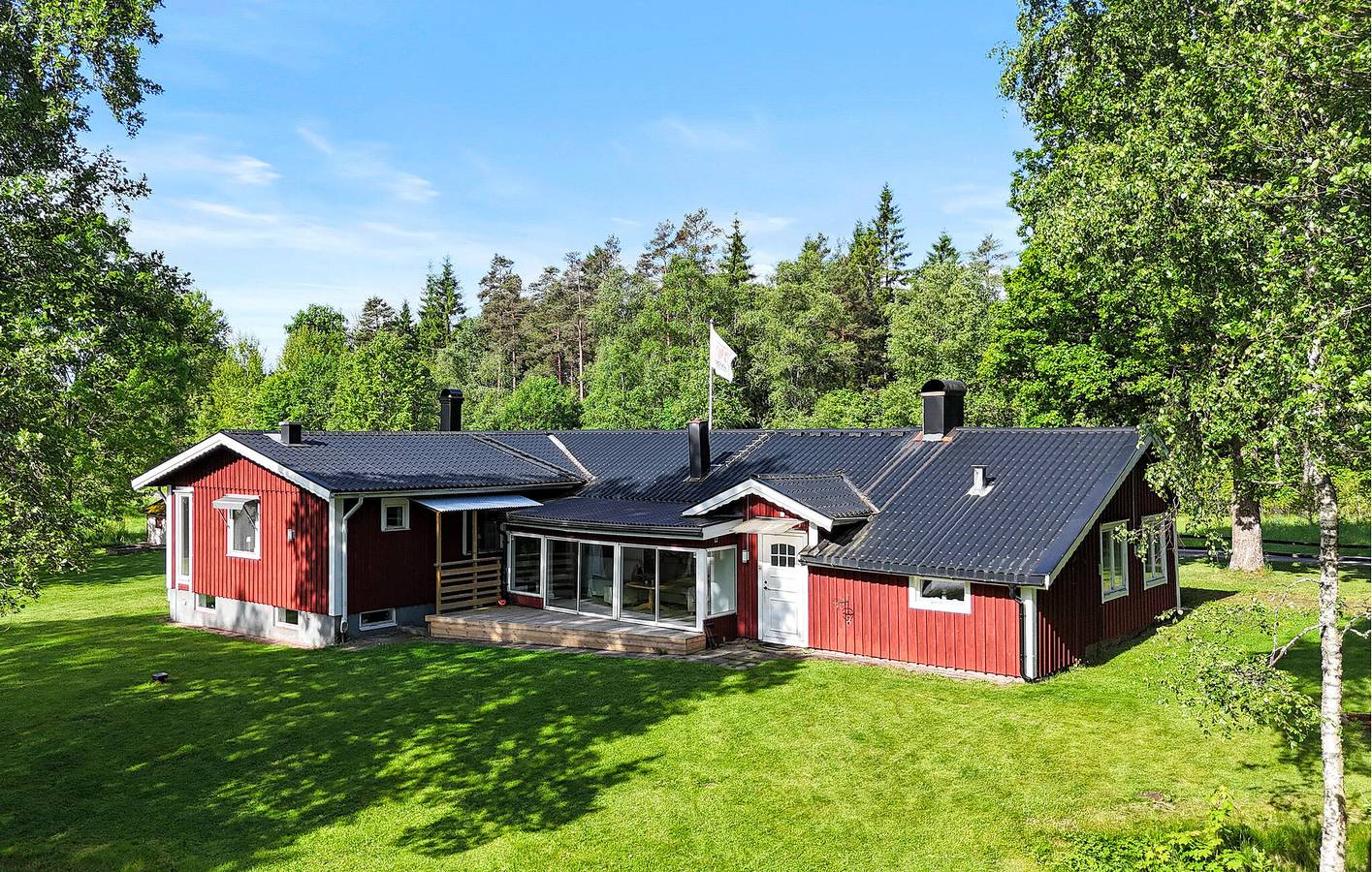 Ferienhaus für 9 Personen mit Sauna in Ambjörnarp, Visen