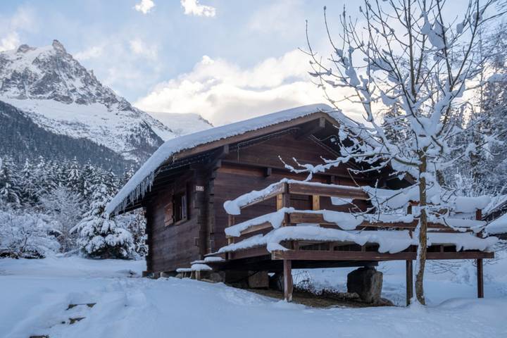 Chalet pour 4 personnes, avec jardin, adapté aux familles à Chamonix-Mont-Blanc