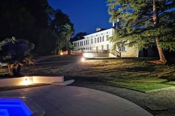 Cottage pour 15 personnes, avec jardin dans Horsarrieu