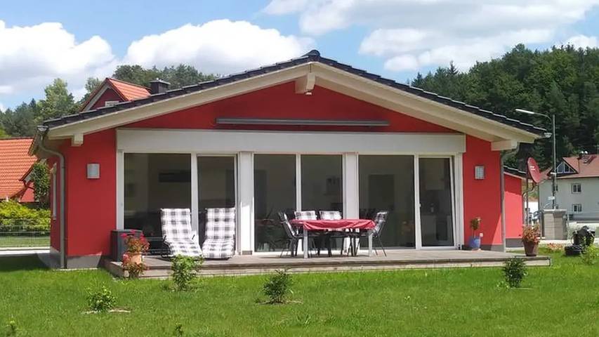 Ferienhaus für 5 Personen, mit Garten in Obertrubach