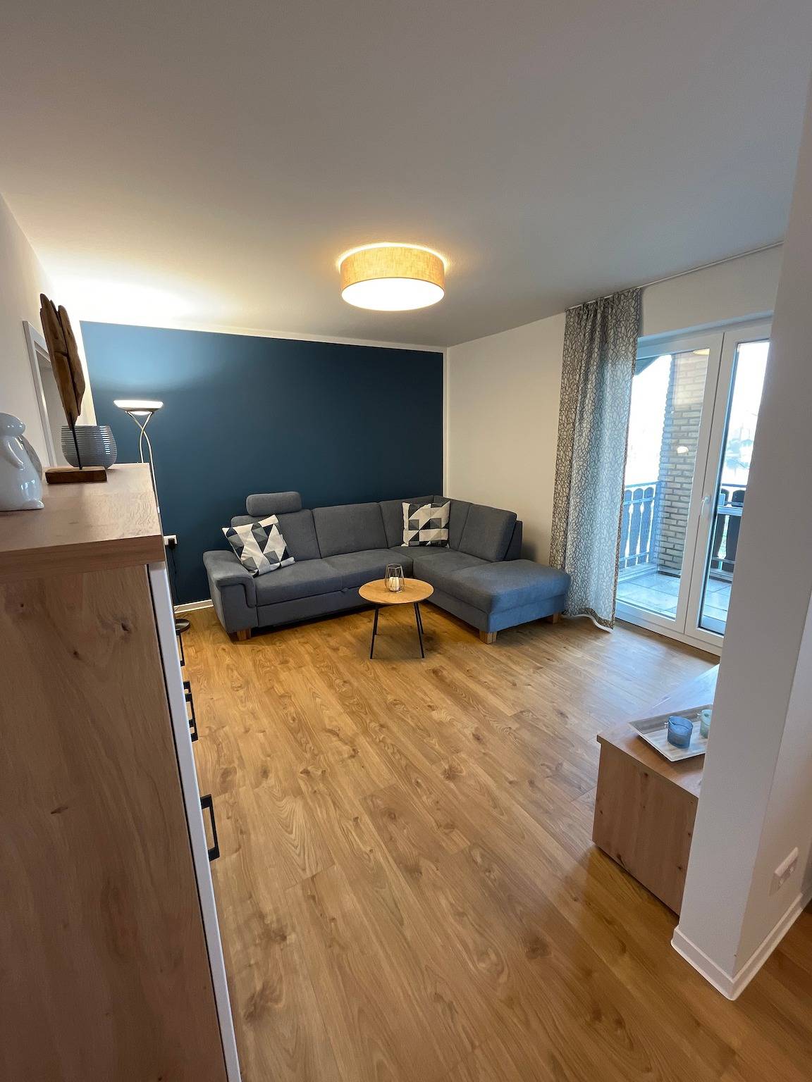 Ganze Wohnung, Ferienwohnung 'Seeblick' mit Blick auf den Heidesee, Balkon und Wlan in Versmold, Münsterland