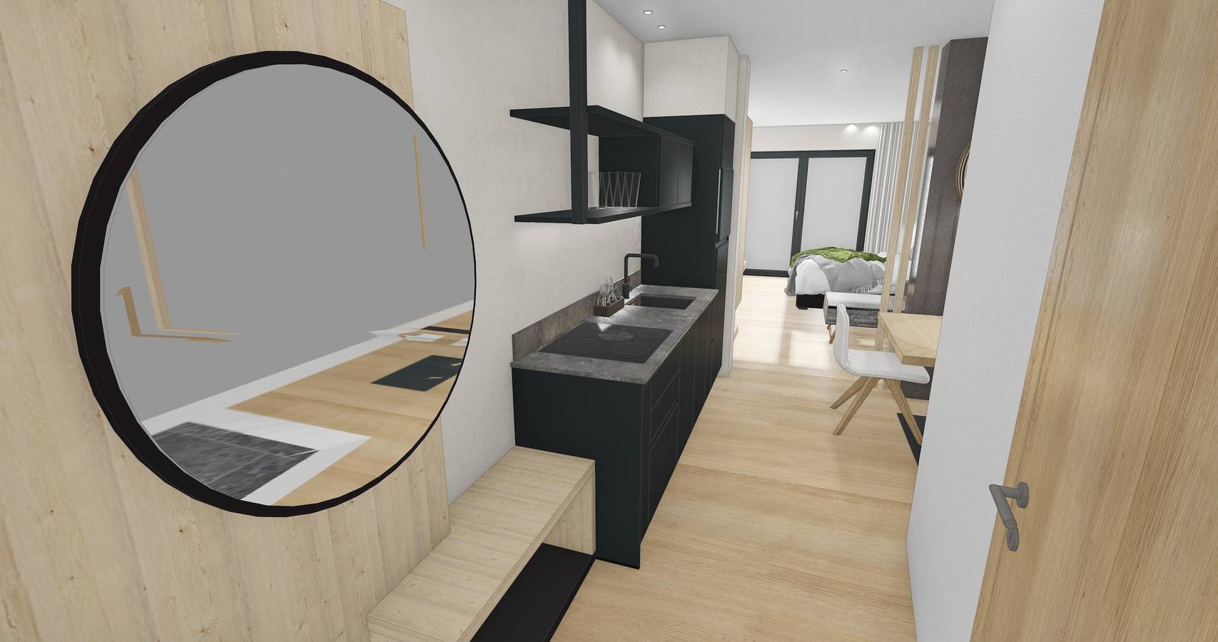 Ganze Wohnung, Apartment 'Kardonighof Feld' mit Blick auf den Pool und die Weinberge - new 2026 in Kalterer See, Kaltern an der Weinstraße