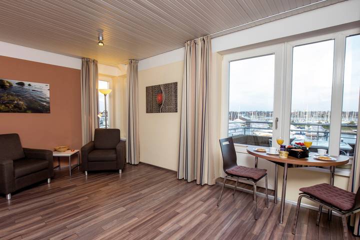 Ganze Ferienwohnung, Ancora Marina Haus 2 Nr. 05, Typ 1 in Hundestrand / Naturstrand, Neustadt in Holstein
