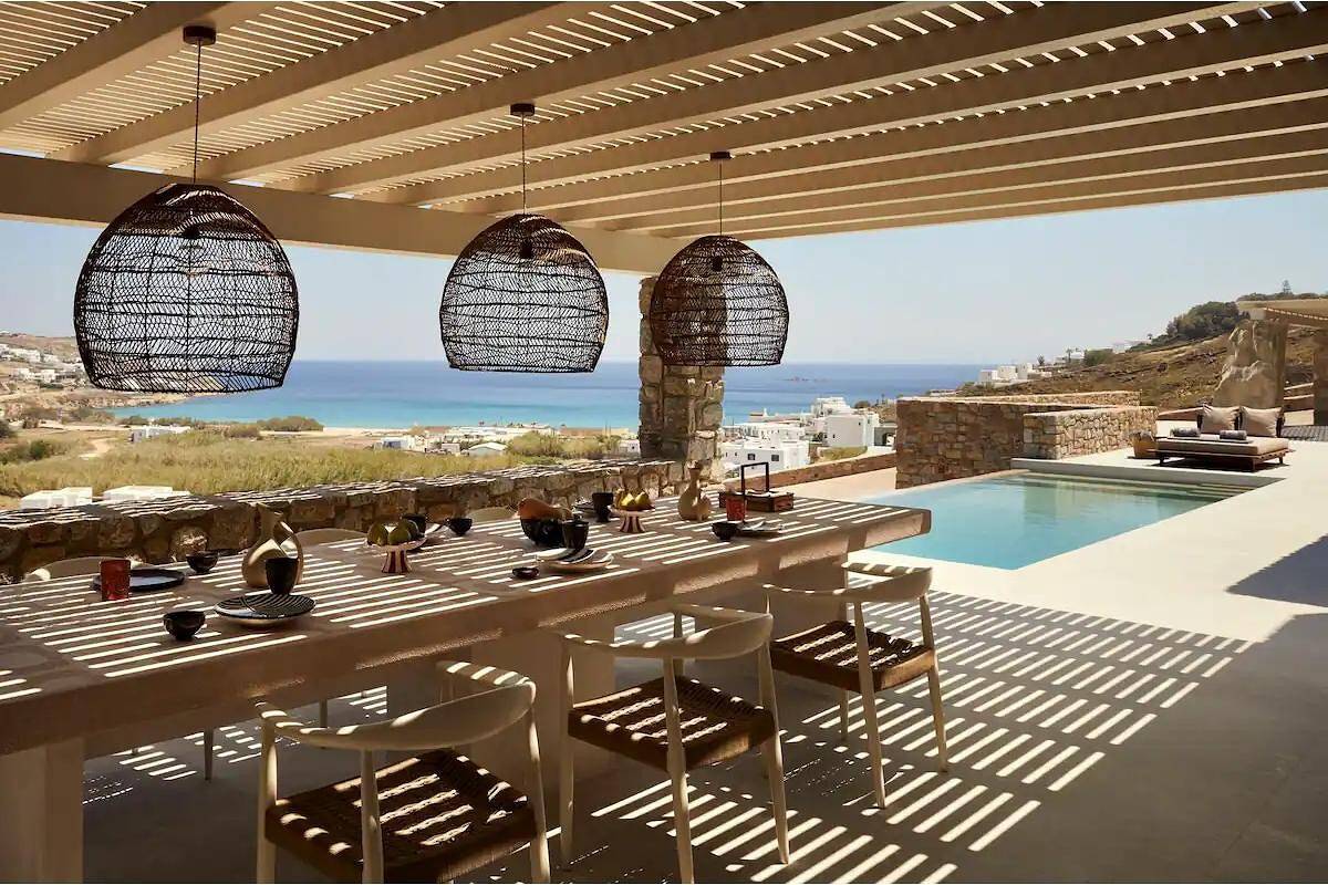 Villa 'La Leb' met Uitzicht op Zee, Wifi en Airconditioning in Mykonos