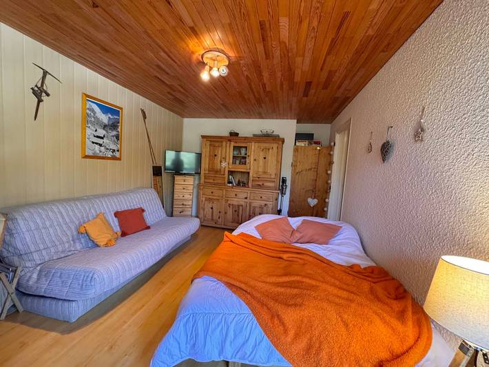 Studio entier, Studio cabine vue mélèzes - 4 pers. in Vars, Région de Briançon