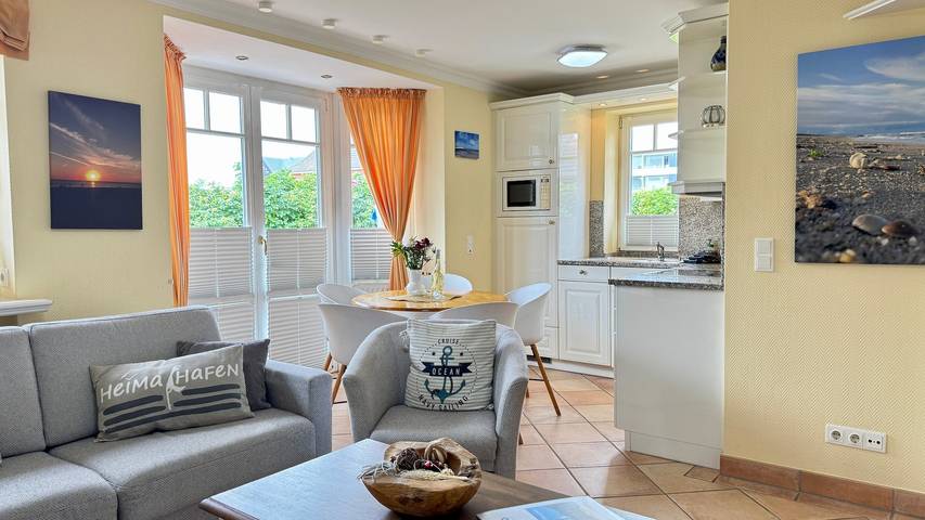 Ferienwohnung für 6 Personen, mit Terrasse und Pool sowie Sauna - 1