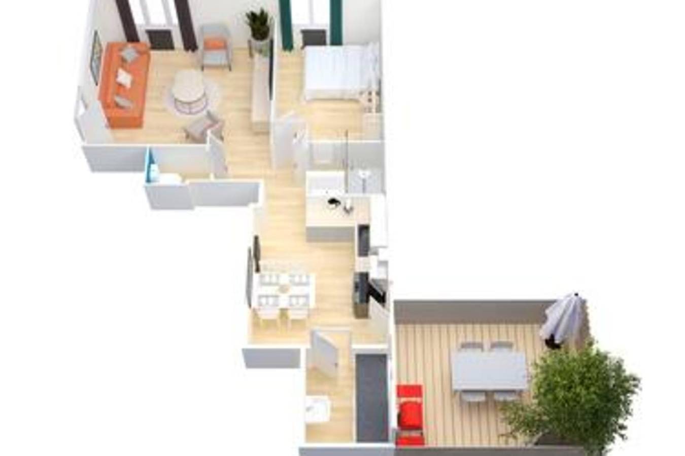 Apartamento entero, The Terrace - Near Downtown - Bbq in Saint-Nazaire, Côte de Jade