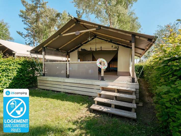 Camping pour 5 personnes, avec bassin pour enfant