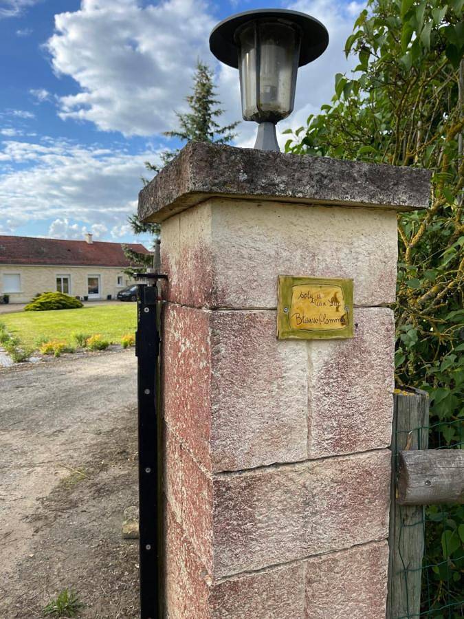 Gîte pour 3 personnes, avec piscine ainsi que vue et jardin à Durtal - 4