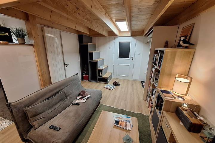 Tiny house Gîte \"Sea Shelter\" avec bain nordique à Criel-sur-Mer in Criel-sur-Mer, Région de Dieppe