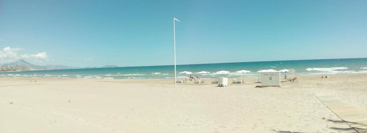 Apartamento para 5 personas, con piscina además de vistas y jardín en San Juan Playa (Alicante)