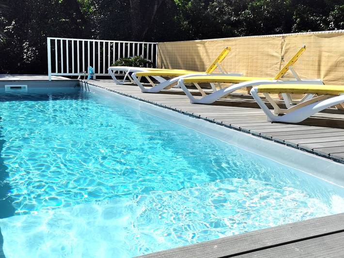 Appartement de vacances pour 4 personnes, avec piscine et terrasse