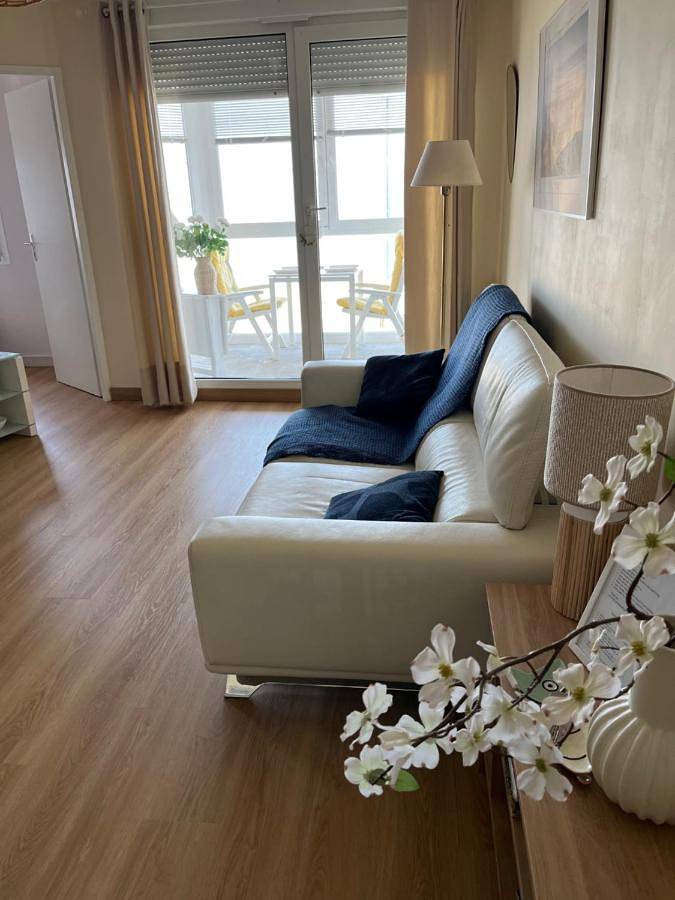 Location de vacances pour 2 personnes, avec vue et balcon à Bray-Dunes