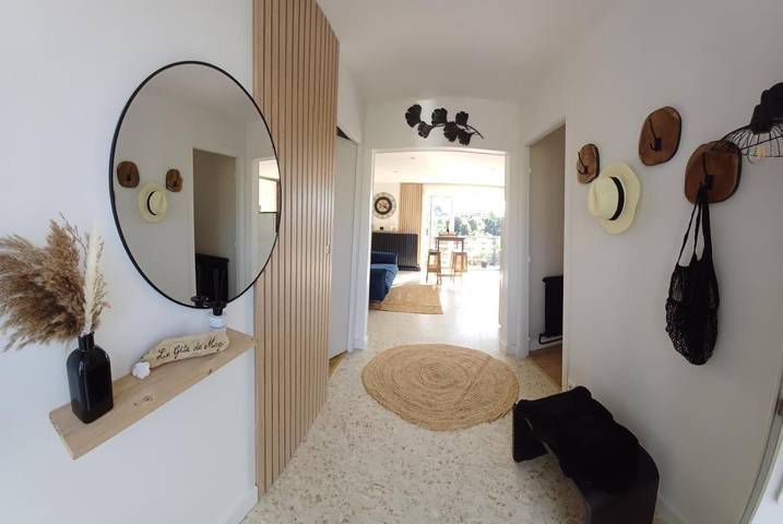 Maison de vacances pour 4 personnes, avec jardin ainsi que vue et balcon