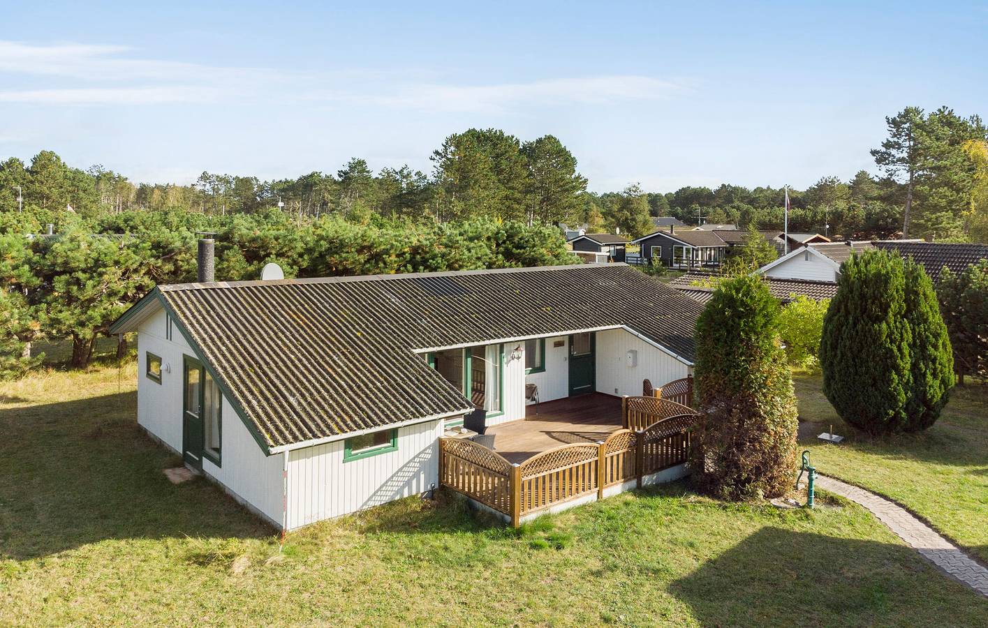 Ferienhaus für 7 Personen mit Terrasse in Hyldtofte Østersøbad, Rødby
