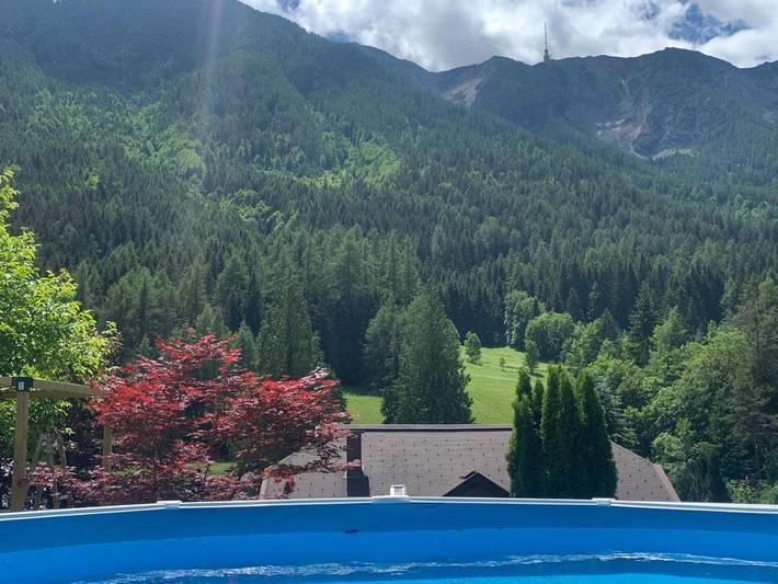 Gîte pour 4 personnes, avec piscine ainsi que vue et jardin dans Bad Bleiberg - 2