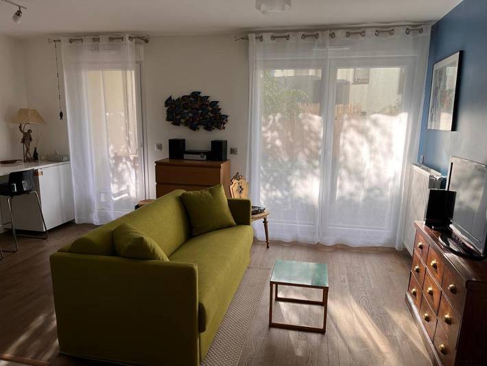 Apartamento de vacaciones para 3 personas, con jardín - 1