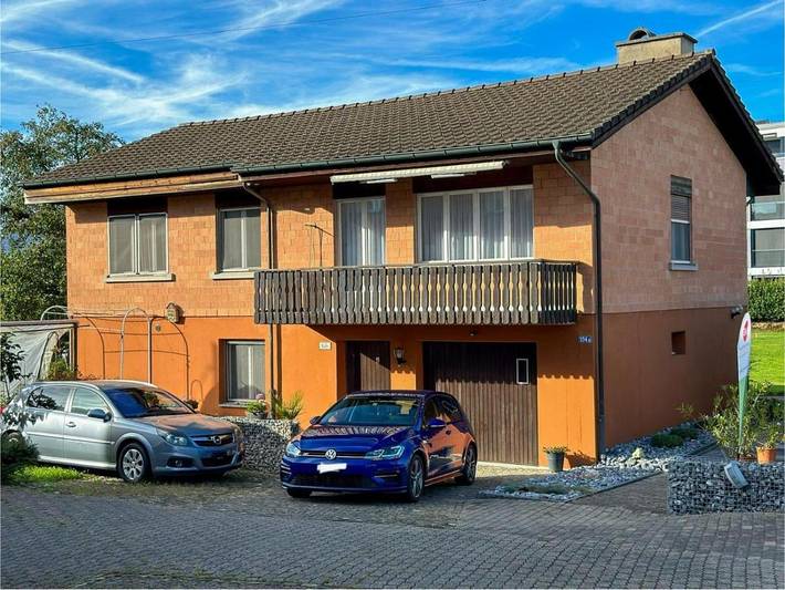 Ferienhaus für 7 Personen, mit Balkon und Terrasse im Thurgau
