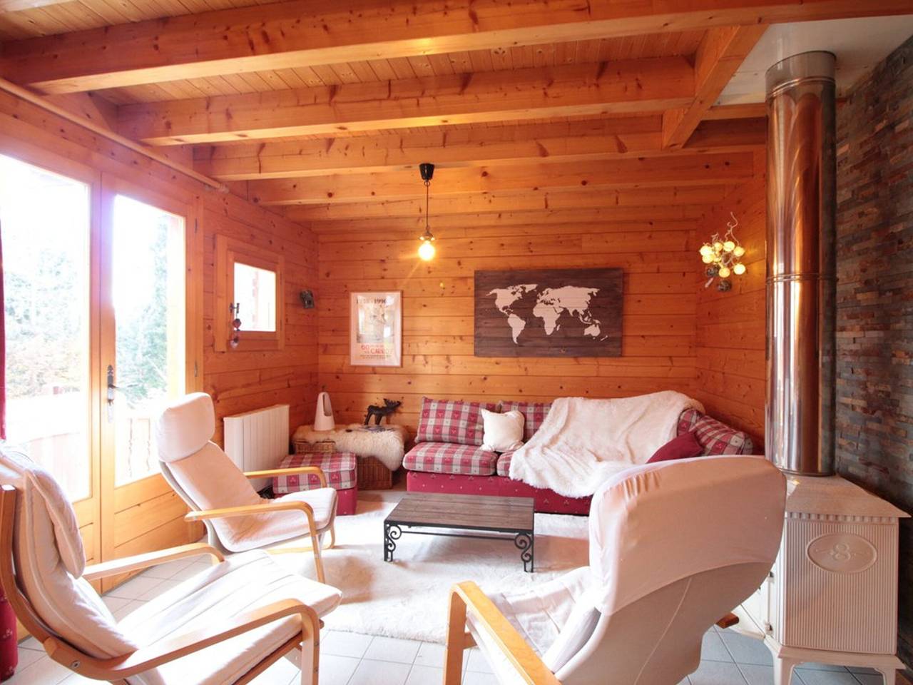 Chalet voor 8 personen met terras in Les Carroz, Arâches-la-Frasse