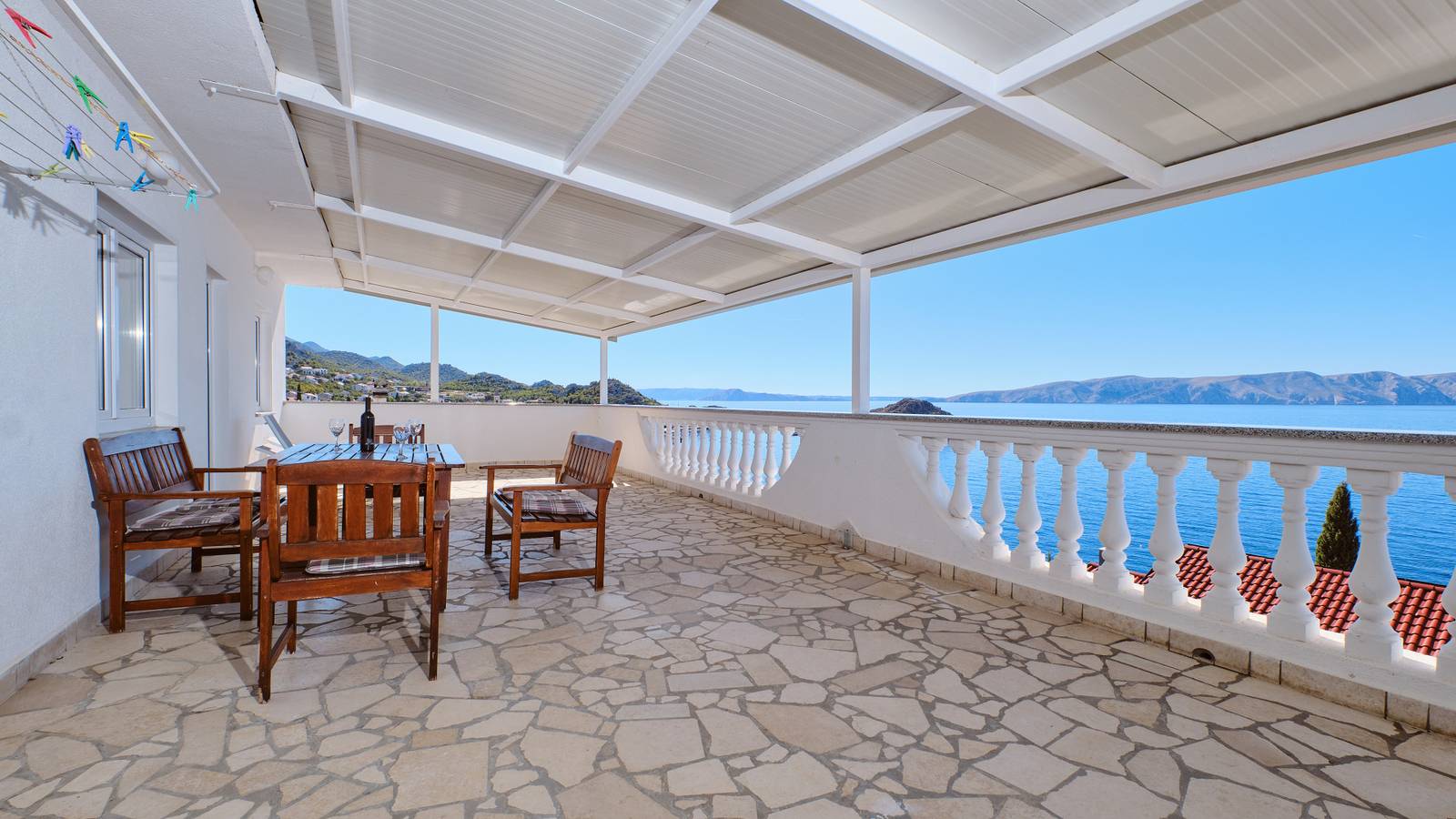Ganze Wohnung, Apartment Mediera sea view 1 by Villas Guide in Sveti Juraj, Naturpark Velebit