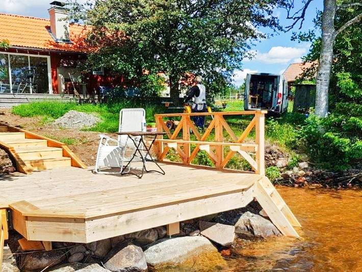 Ferienhaus für 2 Personen, mit Sauna und Terrasse, mit Haustier in Südschweden