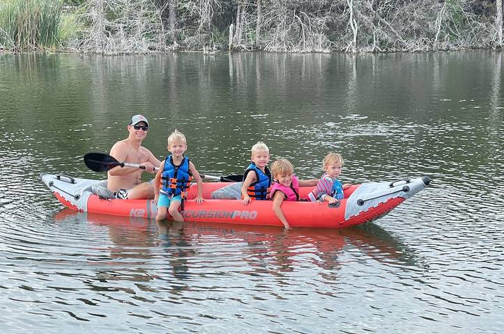 Camping für 20 Personen in Texas